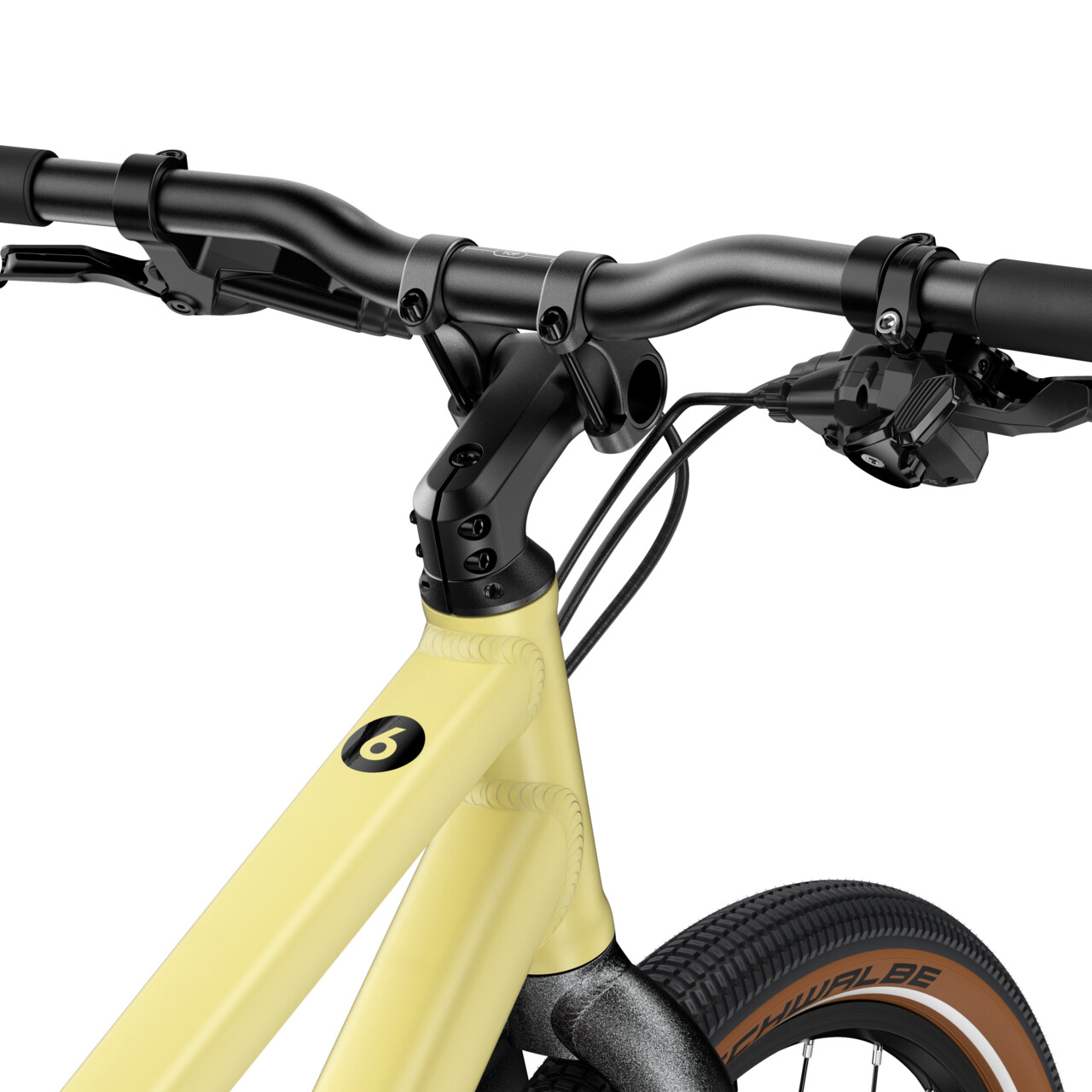 woom Explore 6 mellow yellow - Onesize/26 Zoll