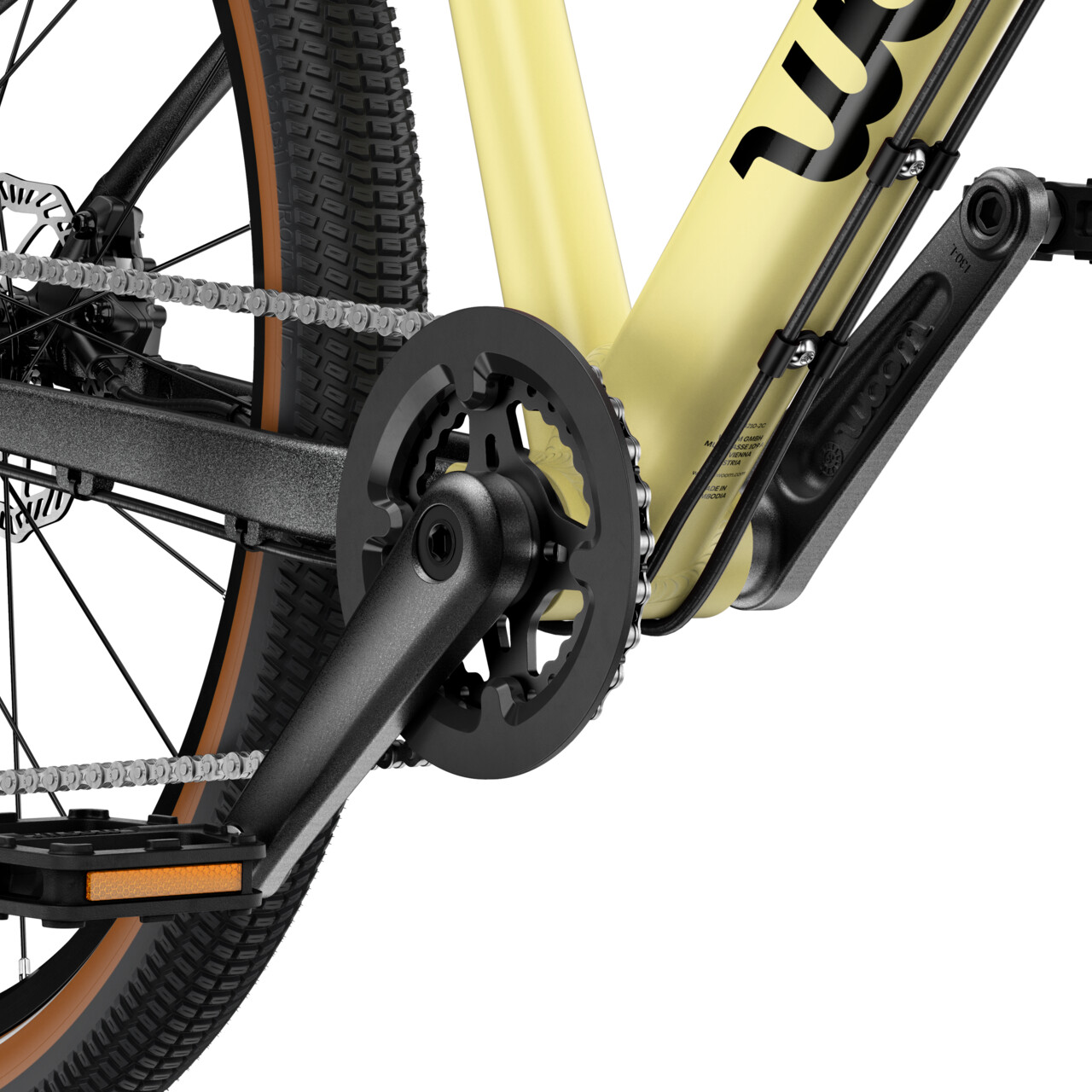 woom Explore 6 mellow yellow - Onesize/26 Zoll