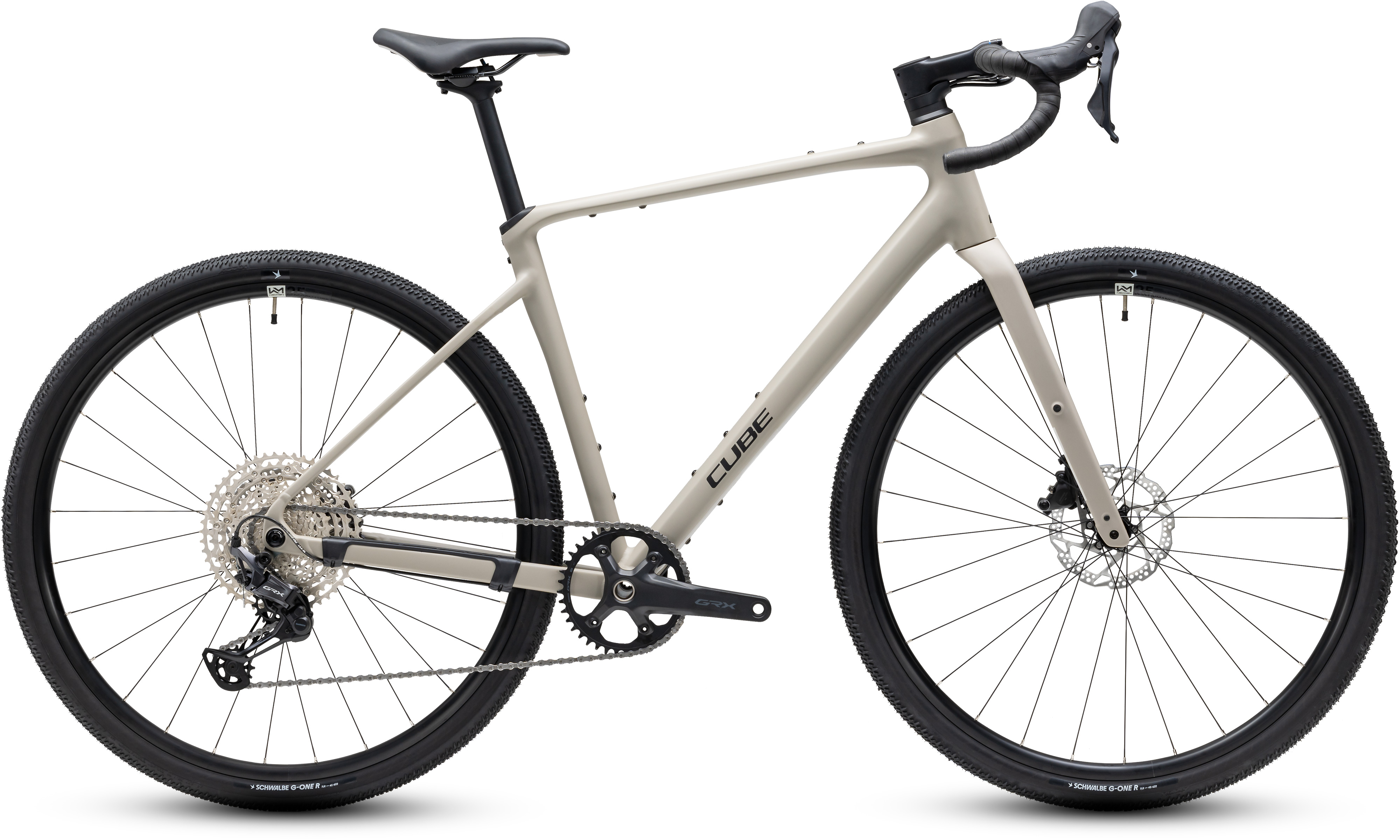CUBE Nuroad EX oatgrey´n´black - L/28 Zoll