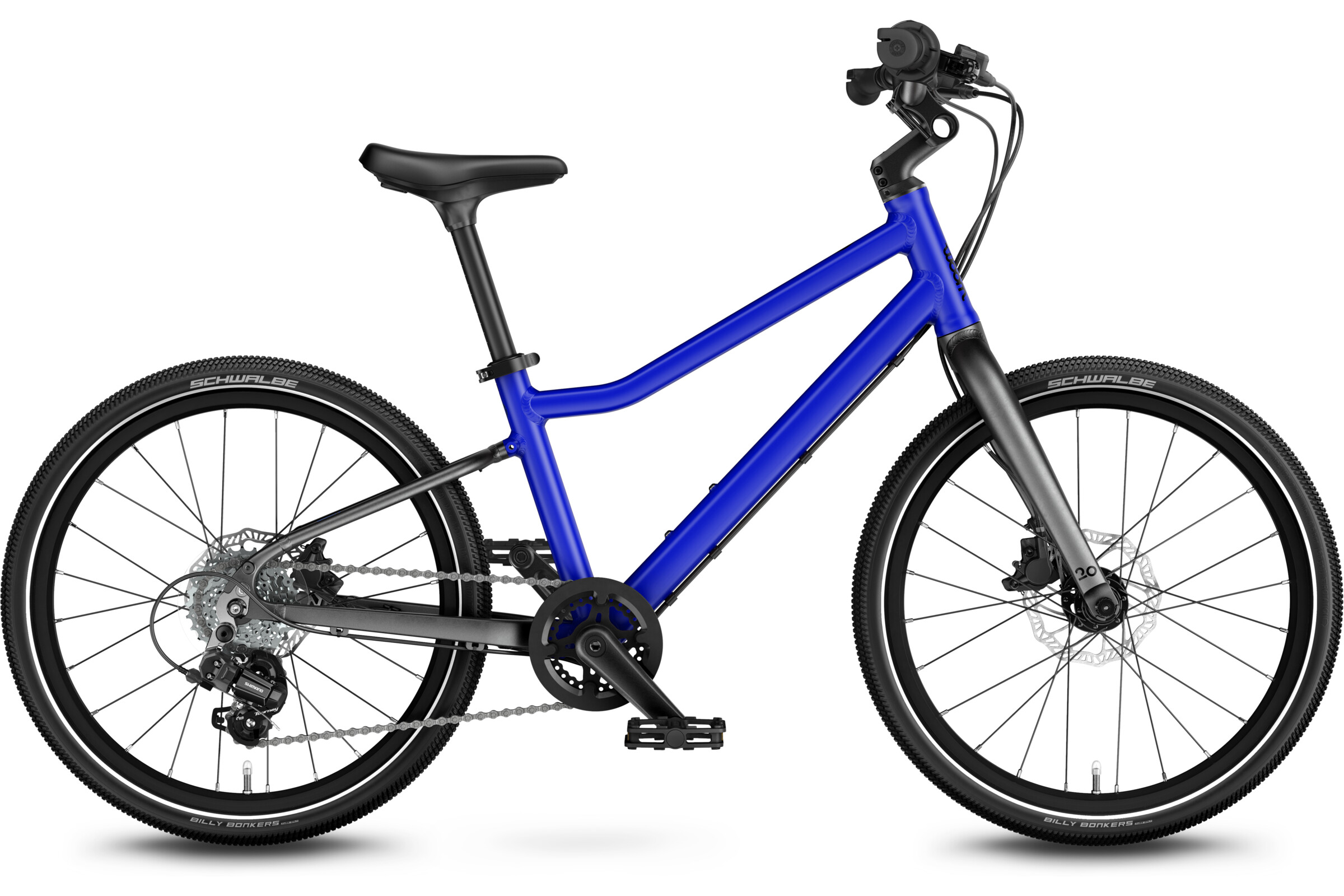 Woom Explore 4 magnetic blue - Onesize/20 Zoll
