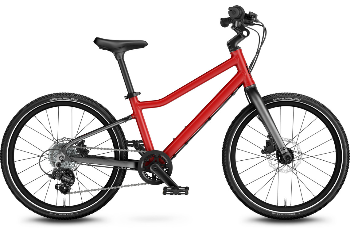 Woom Explore 4 woom red - Onesize/20 Zoll