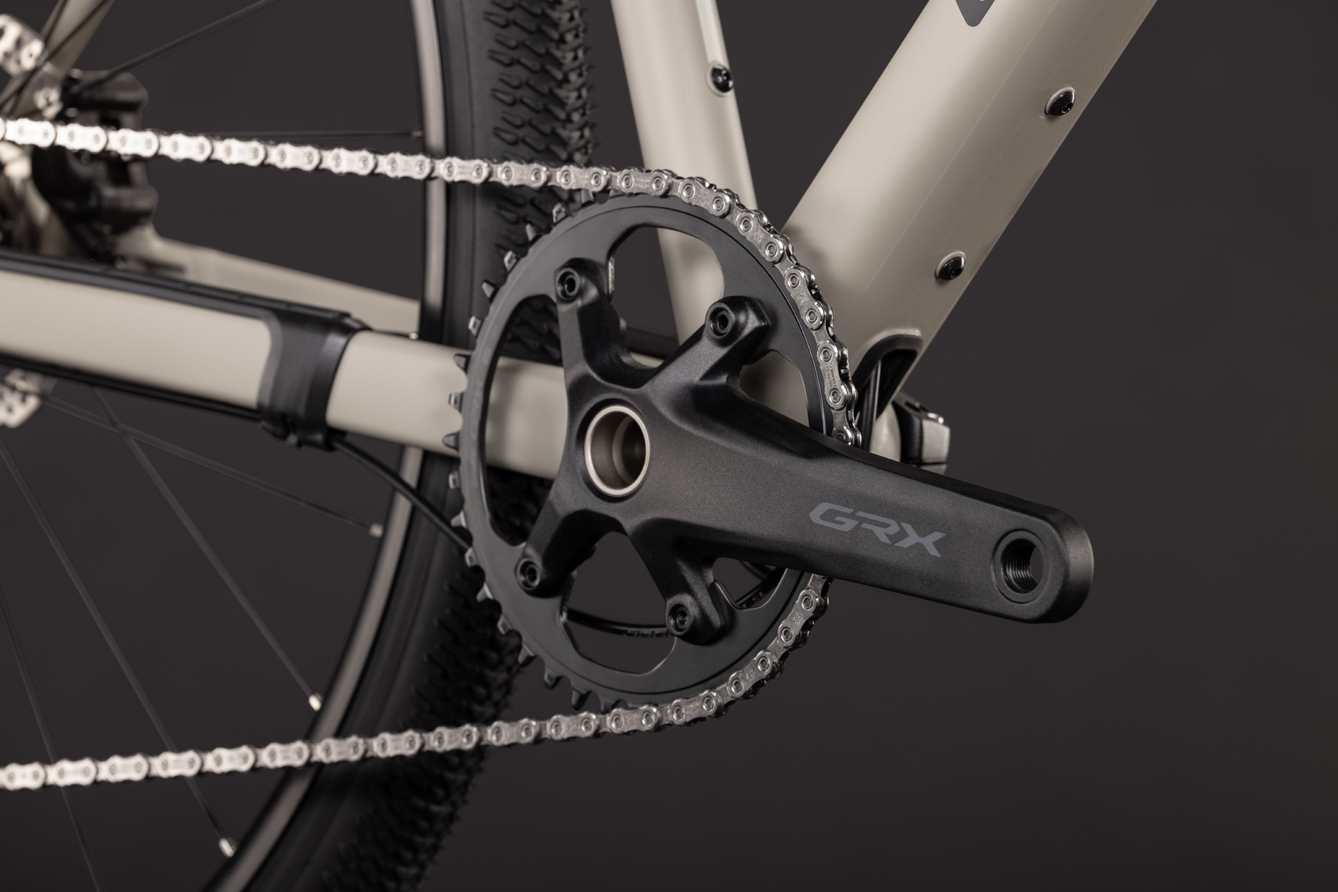 CUBE Nuroad EX oatgrey´n´black - L/28 Zoll