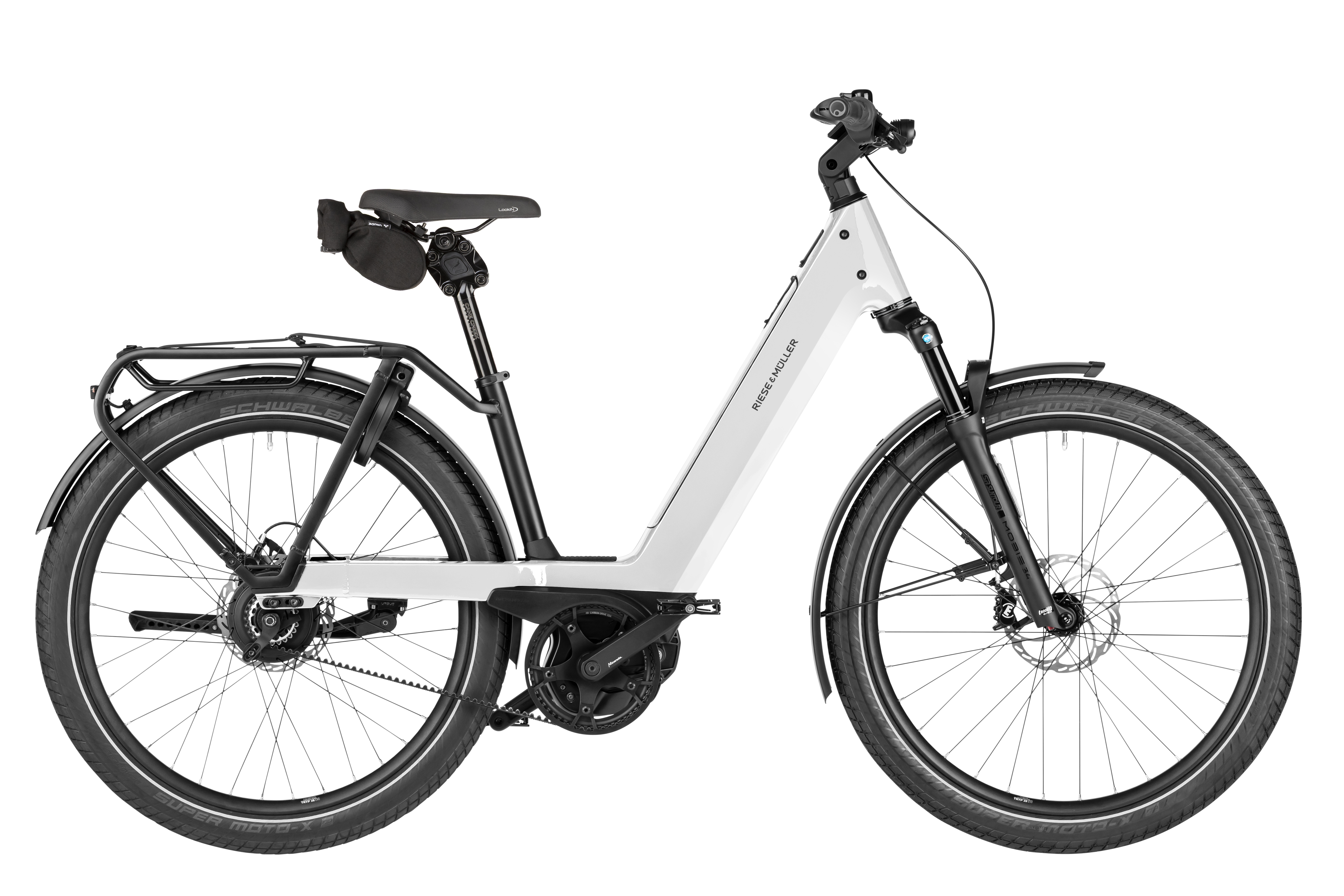 riese und müller Nevo5 vario 50cm / 27,5 800Wh pure white - 50 cm/