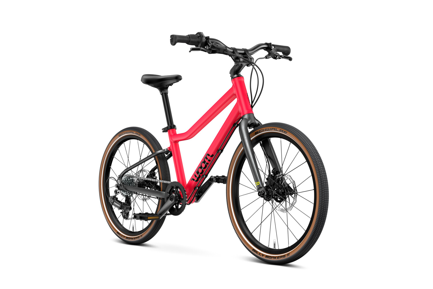 Woom Explore 4 neon pink - Onesize/20 Zoll
