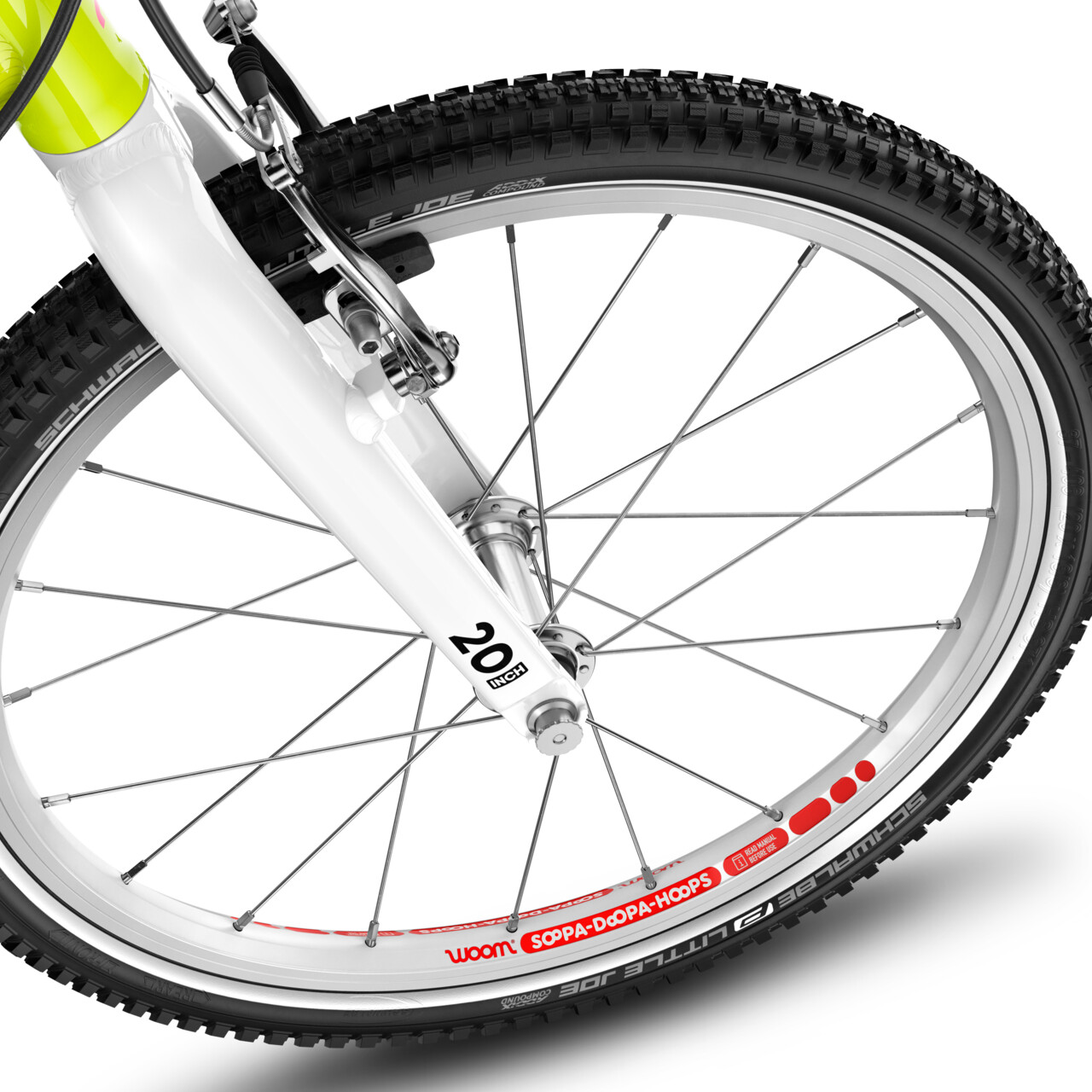 Woom Go 4 - neon lime - Onesize/20 Zoll