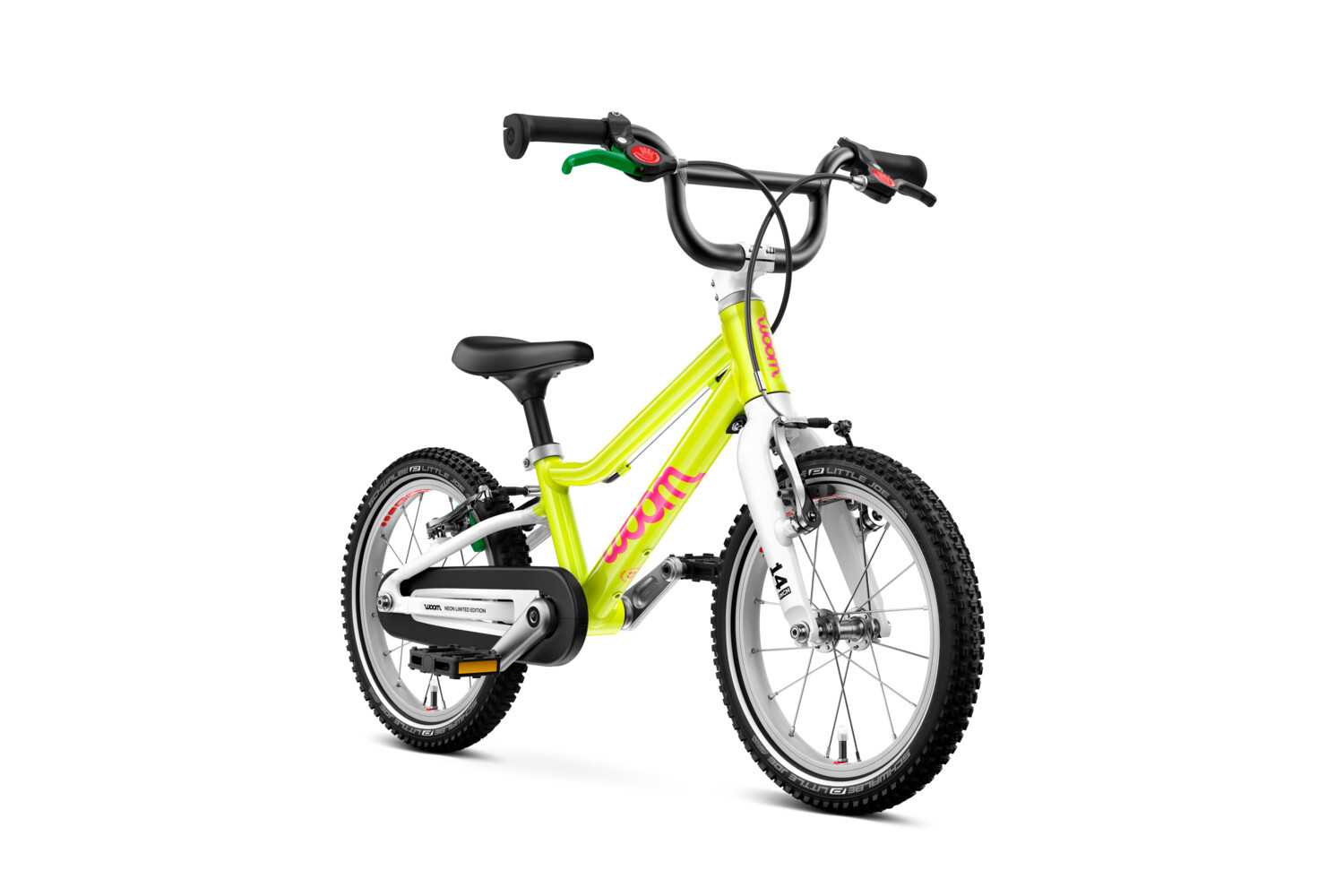 woom Go2 - neon lime - Onesize/14 Zoll