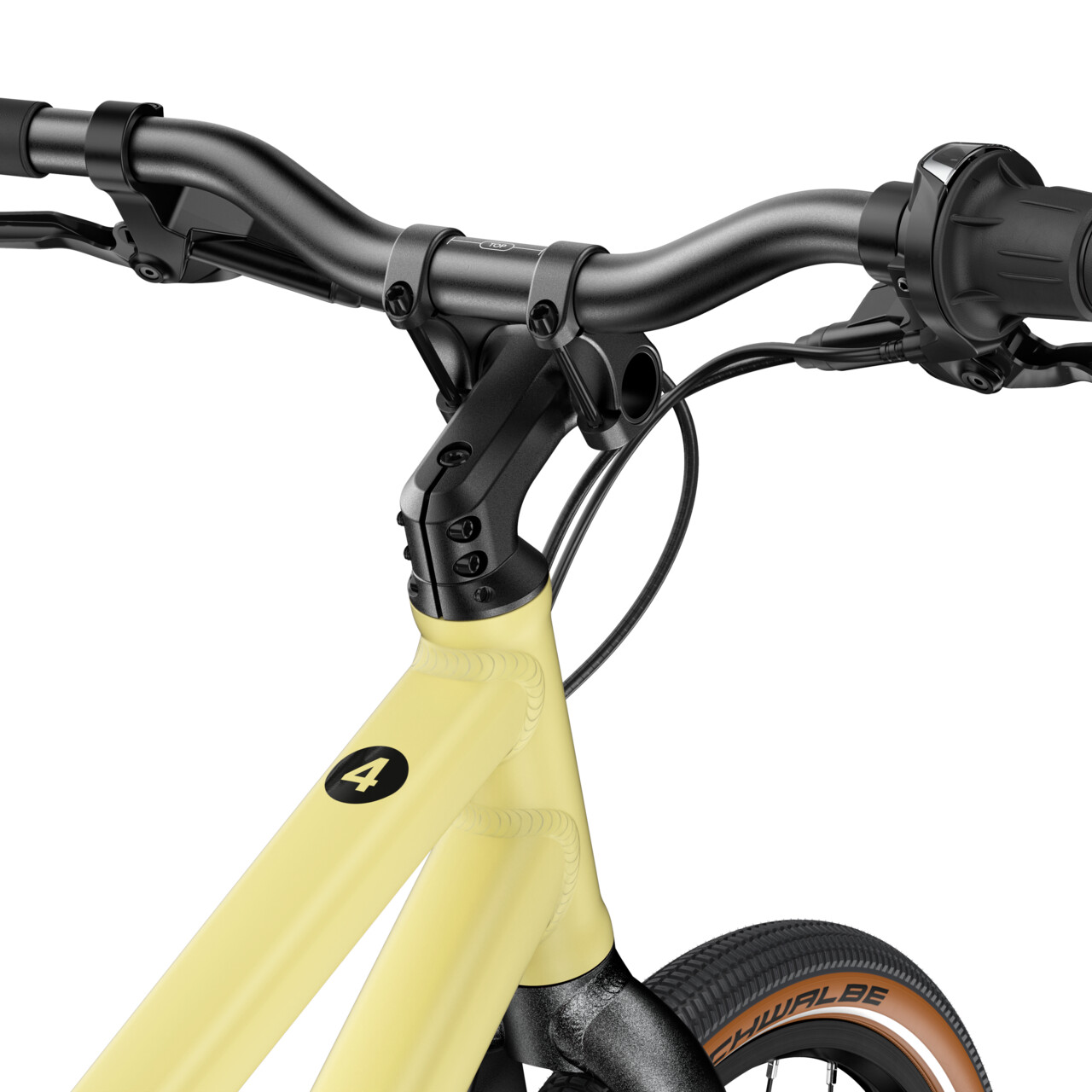 Woom Explore 4 mellow yellow - Onesize/20 Zoll