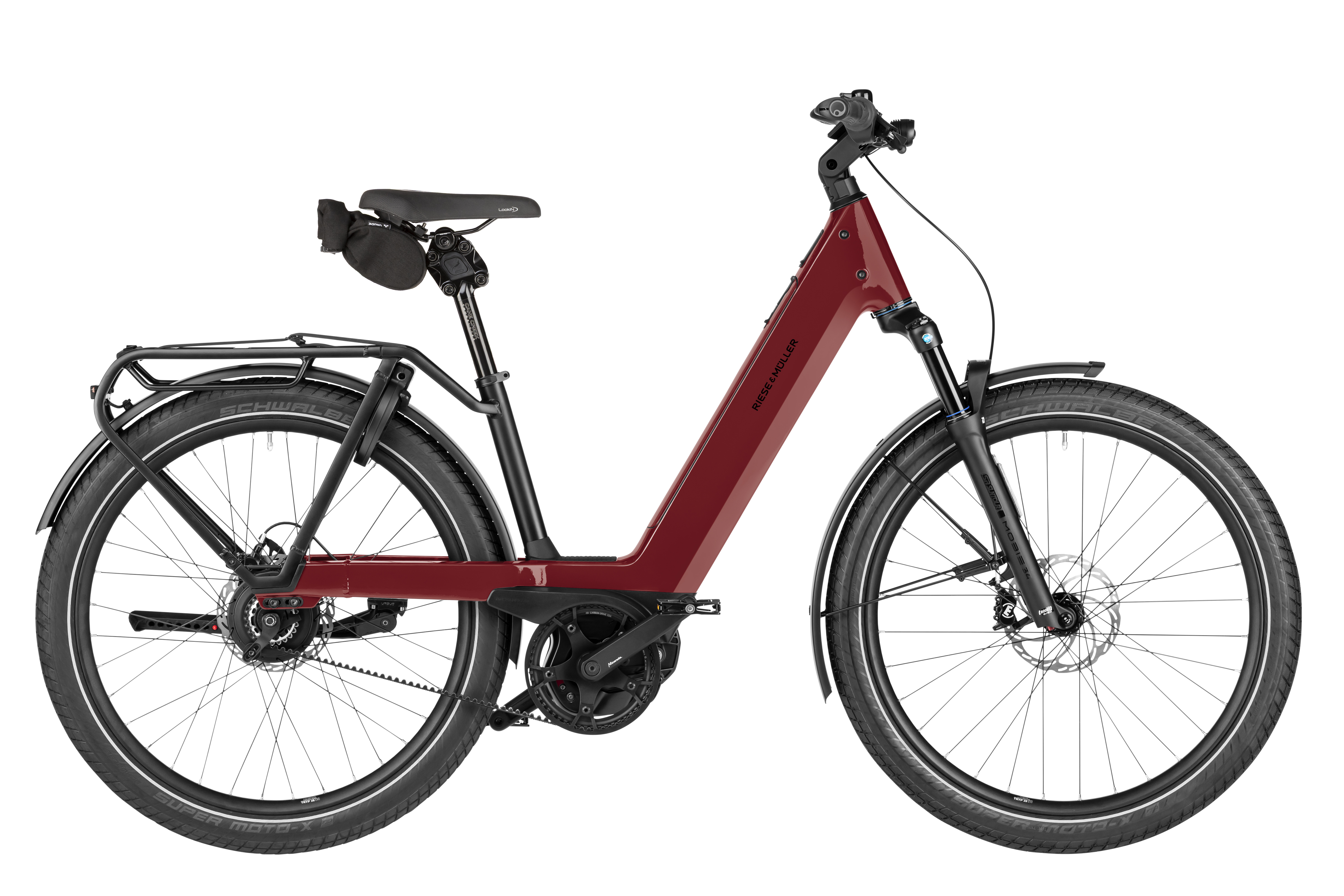 riese und müller Nevo5 vario 45cm / 27,5 800Wh ruby red - 45 cm/