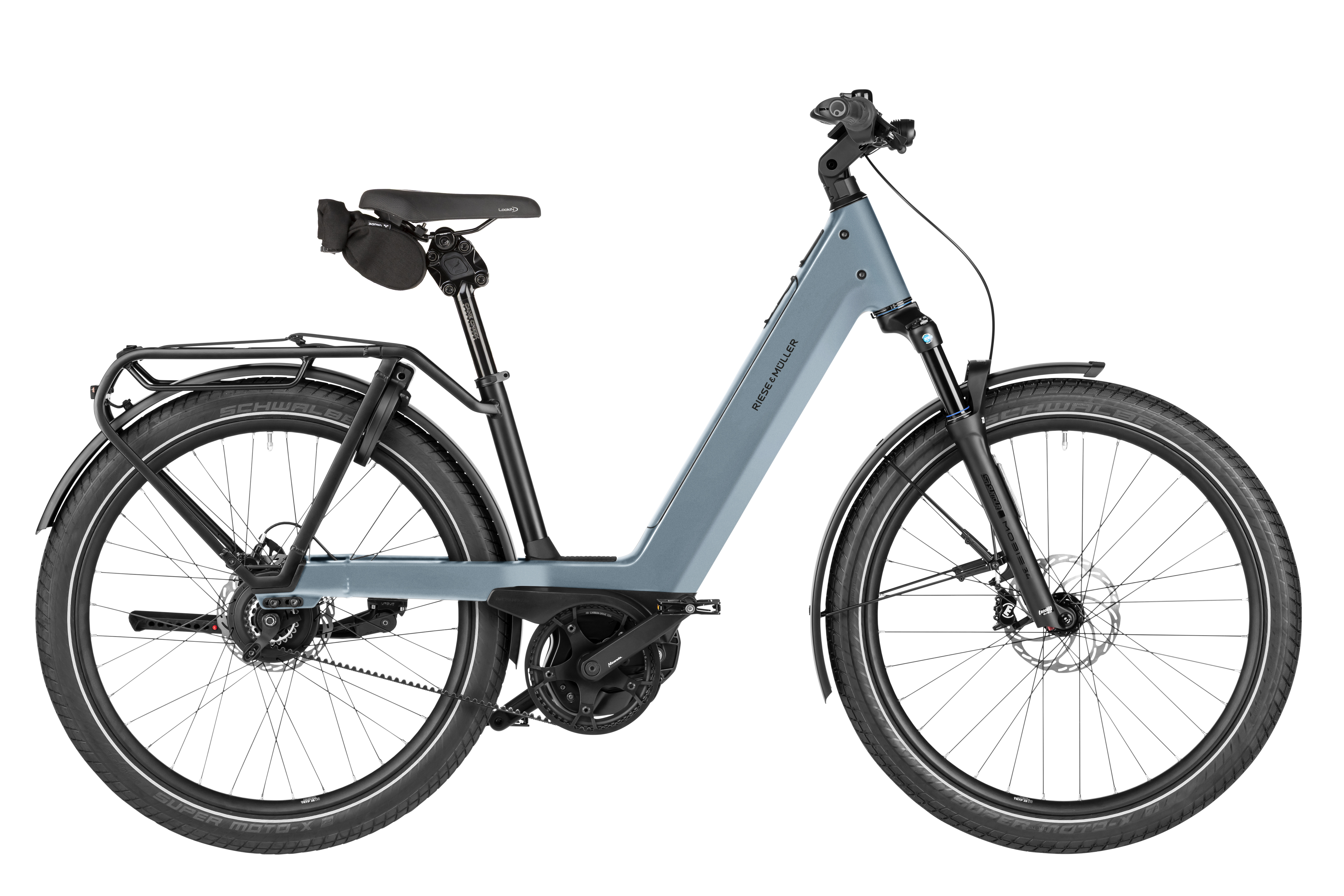 riese und müller Nevo5 vario 45cm / 27,5 800Wh ice blue - 45 cm/